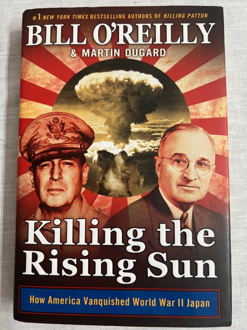 🌞 Bill O'Reilly & Martin Dugard - Killing the Rising Sun (Red & Cream Cover)